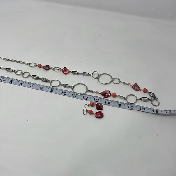 Premier Designs Modern Day Malibu long strand beaded necklace - Picture 5 of 6